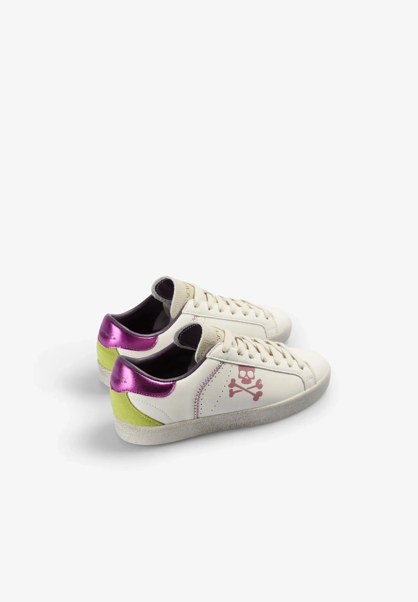 SNEAKERS METALIZADAS CALAVERA