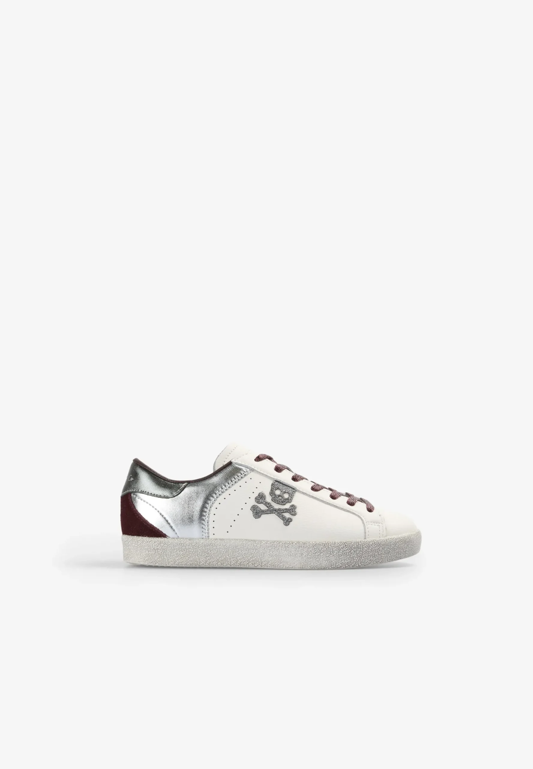 SNEAKERS METALIZADAS CALAVERA