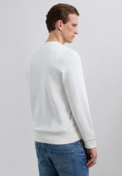 SUDADERA BÁSICA BORDADA CONTRASTE