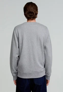 SUDADERA BÁSICA BORDADA CONTRASTE