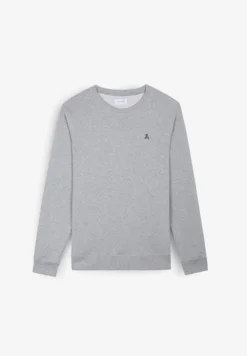 SUDADERA BÁSICA BORDADA CONTRASTE