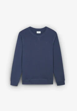 SUDADERA BÁSICA BORDADA CONTRASTE