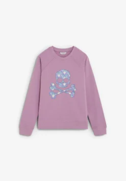 SUDADERA CALAVERA ESTAMPADA