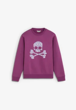 SUDADERA CALAVERA FLORAL