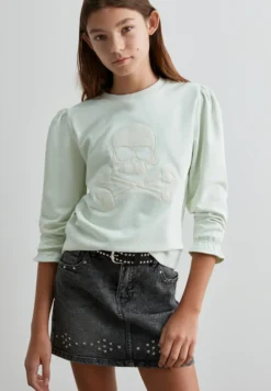SUDADERA CALAVERA FRONTAL