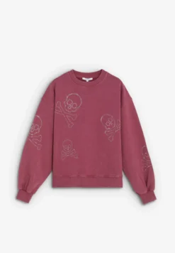 SUDADERA CALAVERAS STRASS