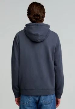 SUDADERA CAPUCHA BORDADA CONTRASTE