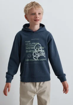 SUDADERA CAPUCHA WASHED