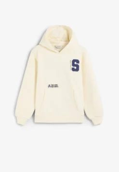 SUDADERA CON CAPUCHA PARCHE TRASERO
