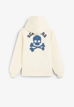 SUDADERA CON CAPUCHA PARCHE TRASERO