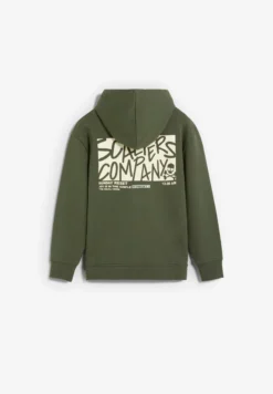 SUDADERA CREMALLERA ESTAMPADA
