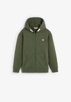 SUDADERA CREMALLERA ESTAMPADA