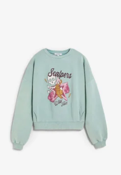 SUDADERA ESTAMPADA LOOSE FIT