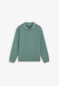 SUDADERA HALF-ZIP PRINT TRASERO