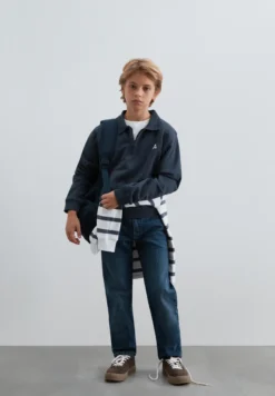 SUDADERA HALF-ZIP PRINT TRASERO