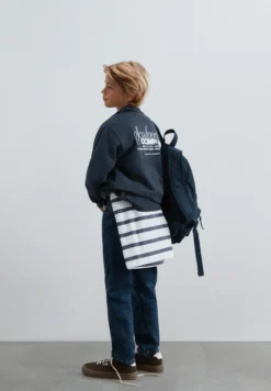 SUDADERA HALF-ZIP PRINT TRASERO