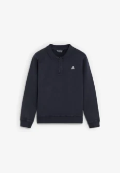 SUDADERA HALF-ZIP PRINT TRASERO