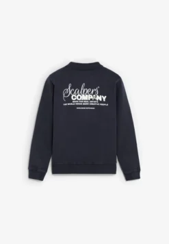 SUDADERA HALF-ZIP PRINT TRASERO