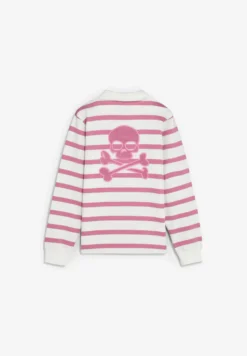 SUDADERA HALF-ZIP RAYAS