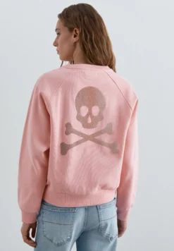 SUDADERA PRINT TRASERO GLITTER