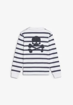SUDADERA RAYAS CUELLO POLO
