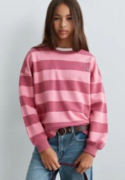SUDADERA RAYAS RELAXED FIT