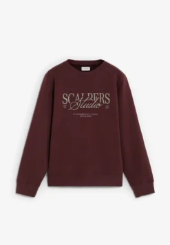 SUDADERA REGULAR FIT ESTAMPADO DELANTERO