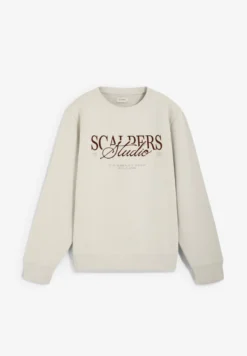 SUDADERA REGULAR FIT ESTAMPADO DELANTERO