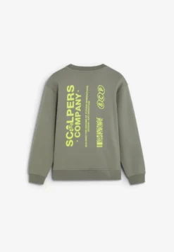SUDADERA RELAXED ESTAMPADO CONTRASTE