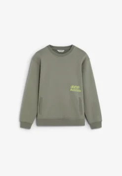 SUDADERA RELAXED ESTAMPADO CONTRASTE