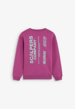 SUDADERA RELAXED ESTAMPADO CONTRASTE
