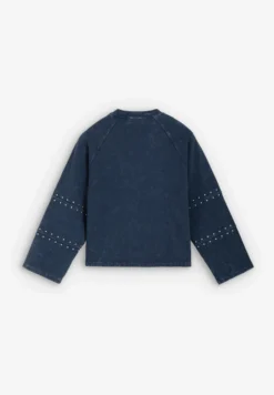 SUDADERA STUDS LOGO PARCHE
