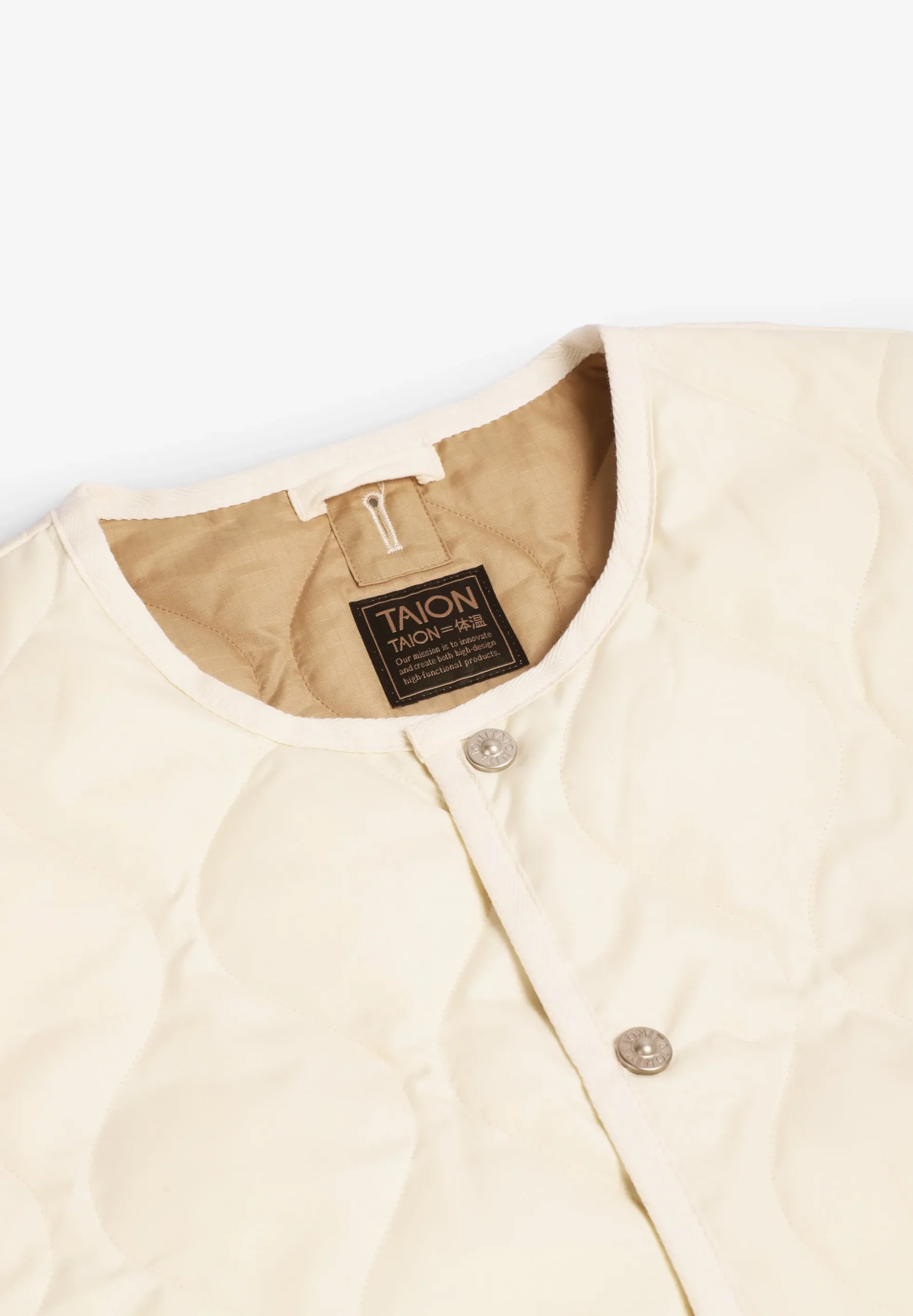 TAION | CHALECO MILITAR CUELLO REDONDO UNISEX