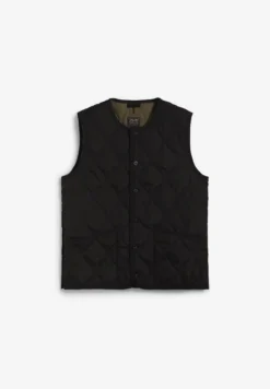TAION | CHALECO UNISEX MILITARY BUTTON CREW NECK