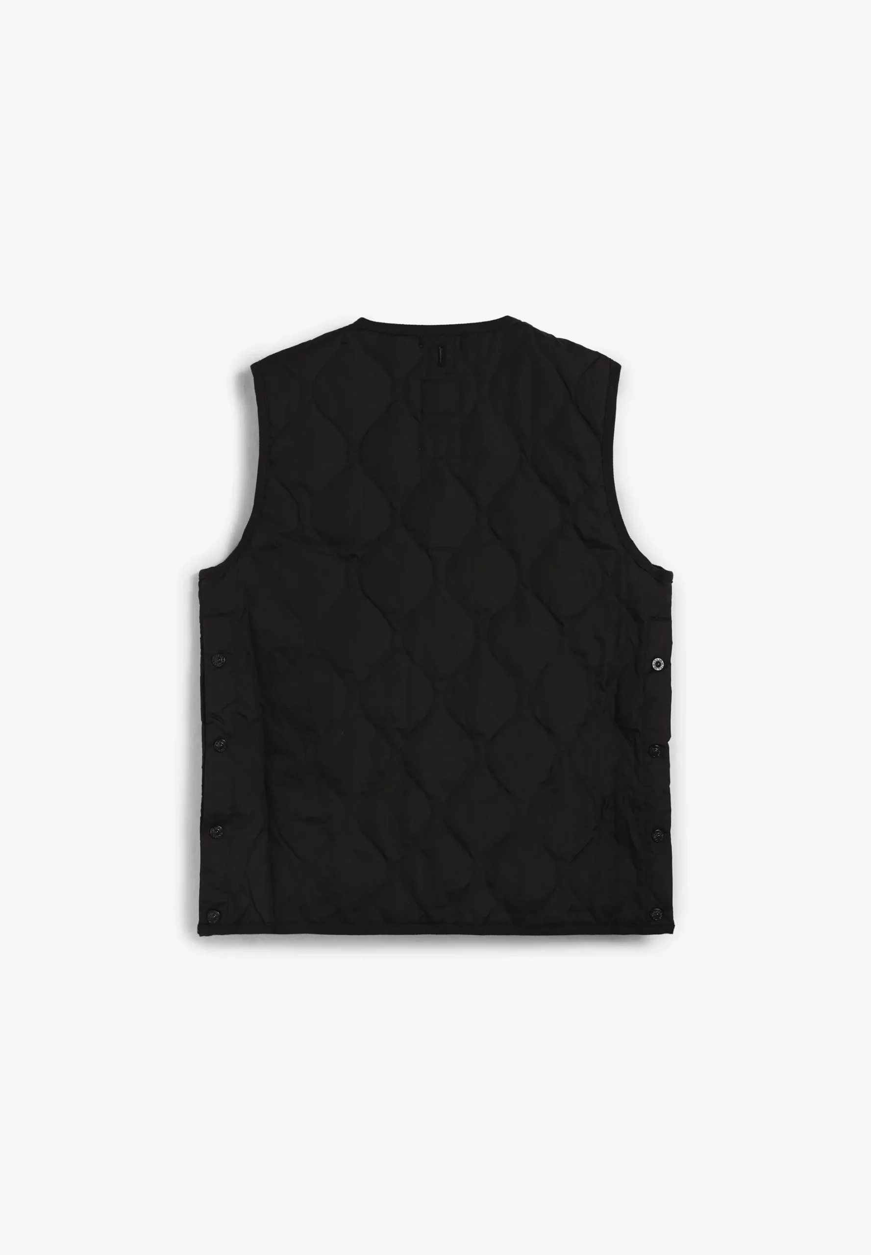 TAION | CHALECO UNISEX MILITARY BUTTON CREW NECK