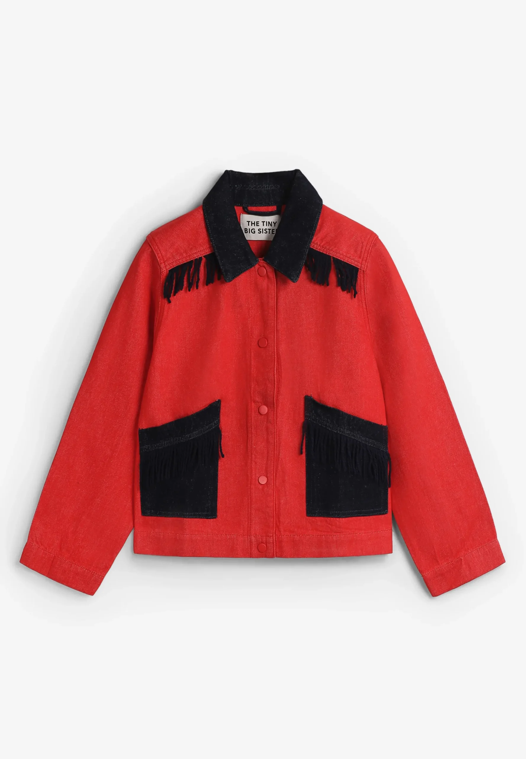 THE TINY BIG SISTER | CHAQUETA DENIM BICOLOR