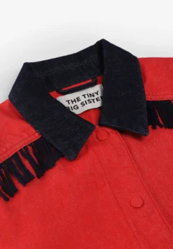 THE TINY BIG SISTER | CHAQUETA DENIM BICOLOR