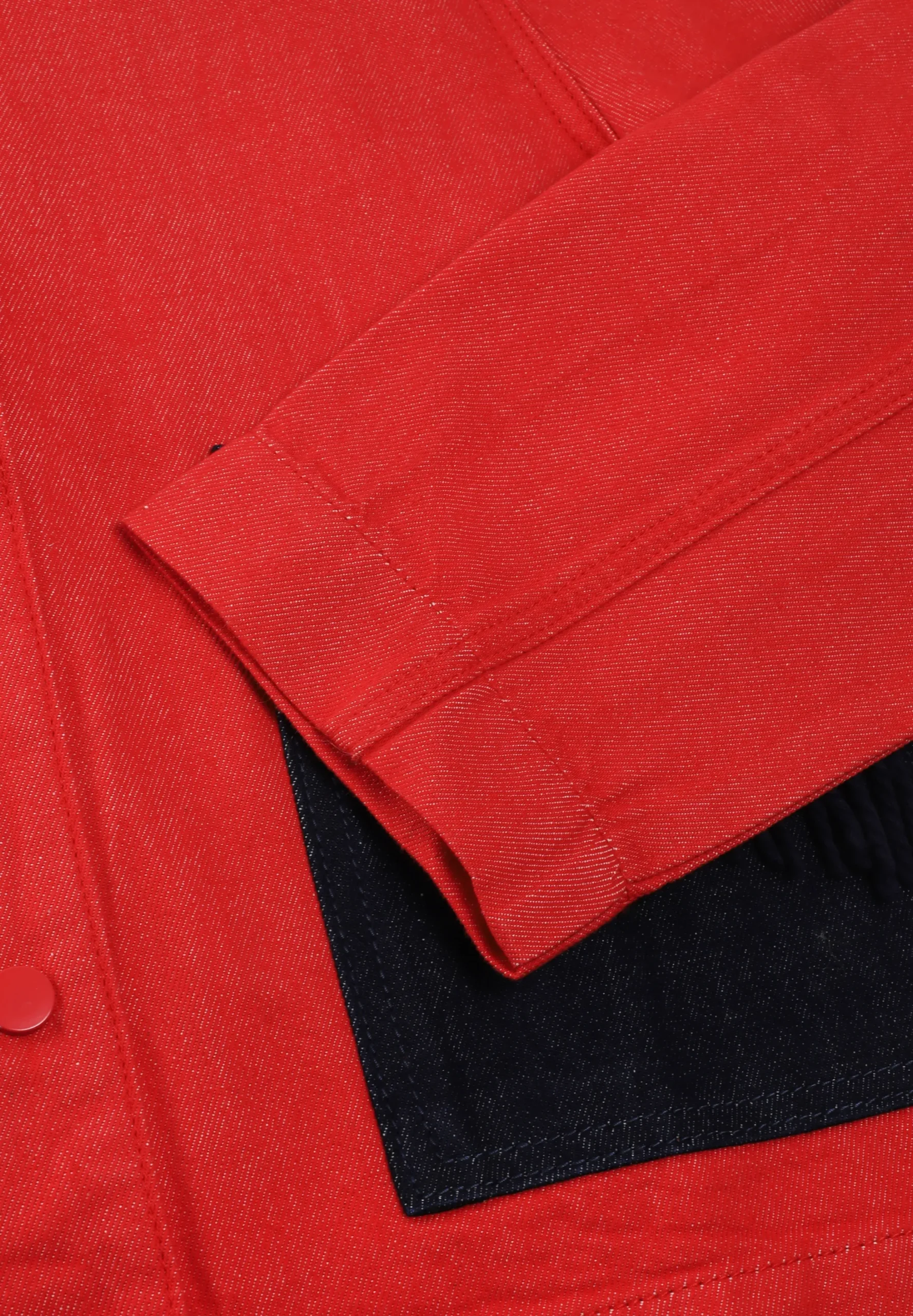 THE TINY BIG SISTER | CHAQUETA DENIM BICOLOR