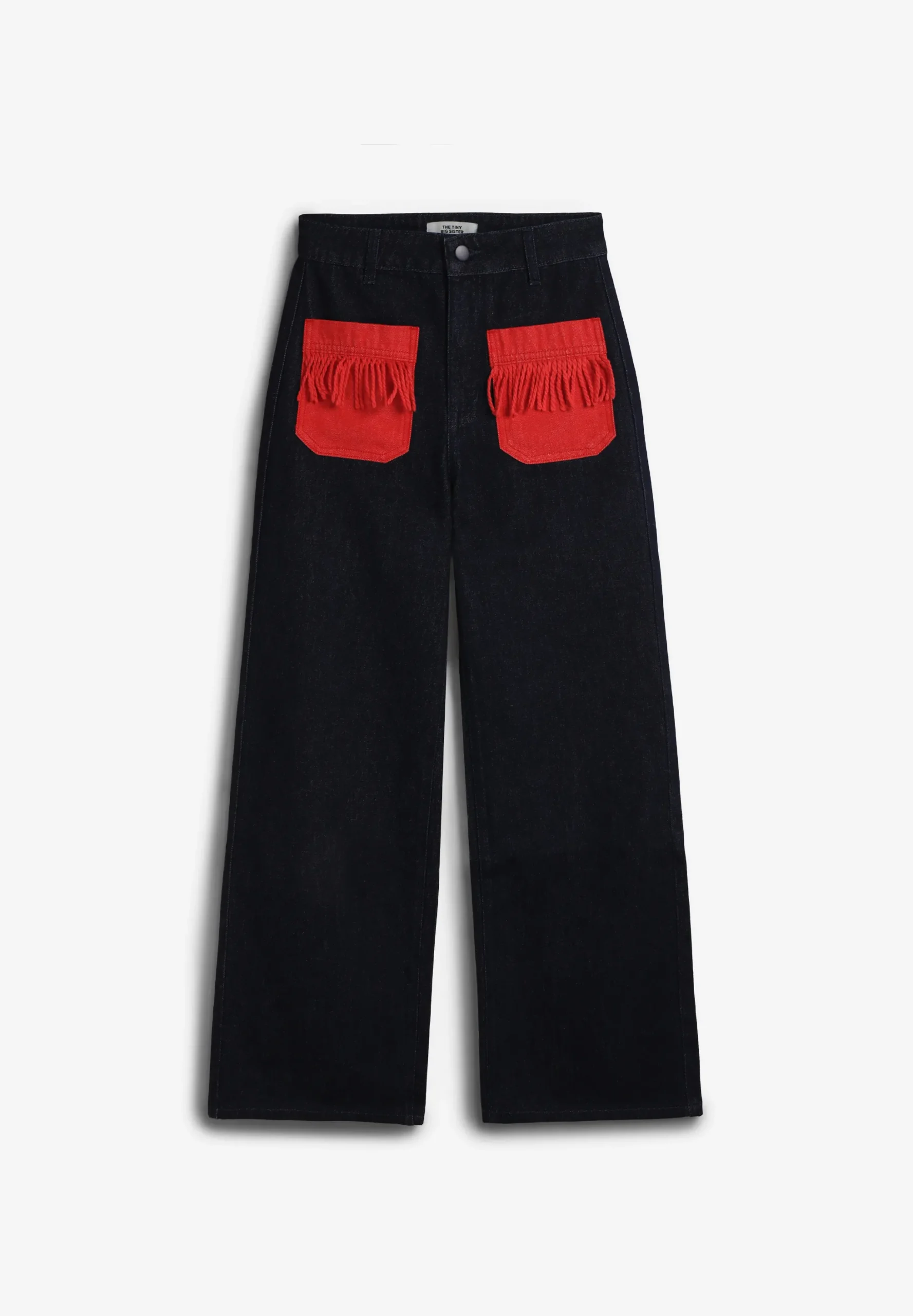 THE TINY BIG SISTER | PANTALÓN DENIM BICOLOR