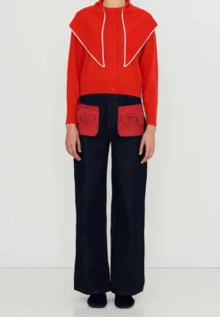 THE TINY BIG SISTER | PANTALÓN DENIM BICOLOR