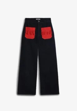 THE TINY BIG SISTER | PANTALÓN DENIM BICOLOR
