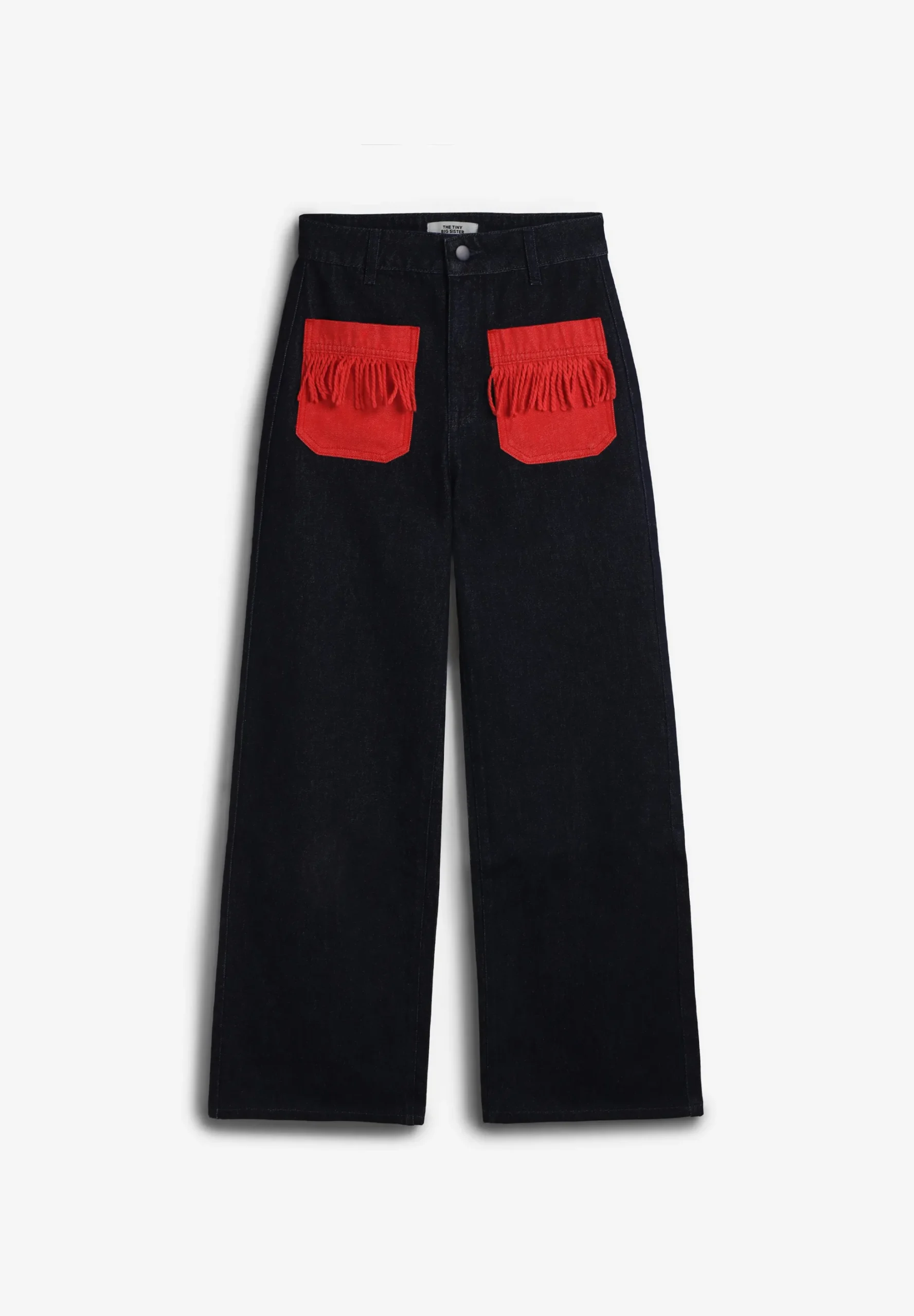 THE TINY BIG SISTER | PANTALÓN DENIM BICOLOR