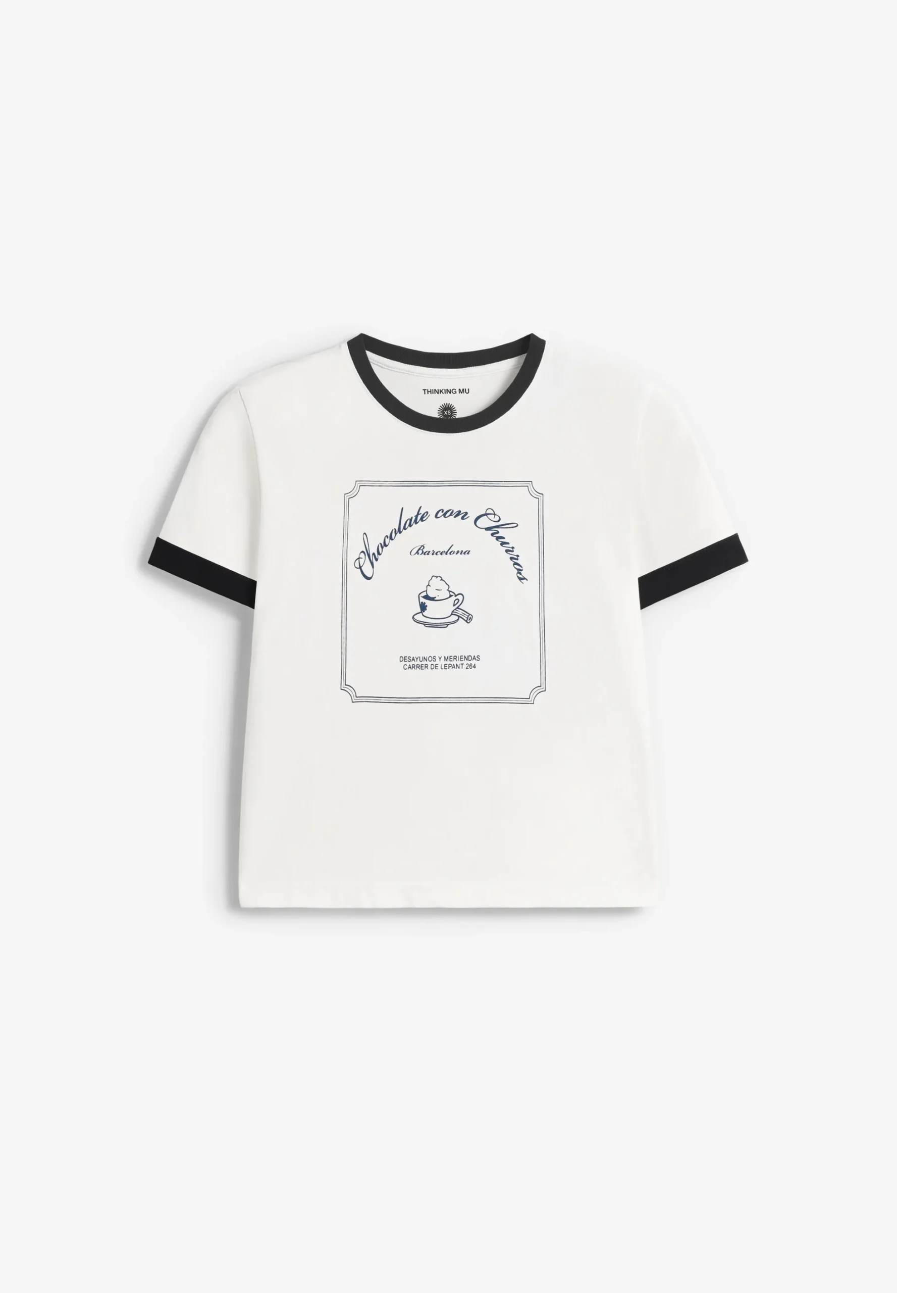 THINKING MU | CAMISETA CHURROS MUJER