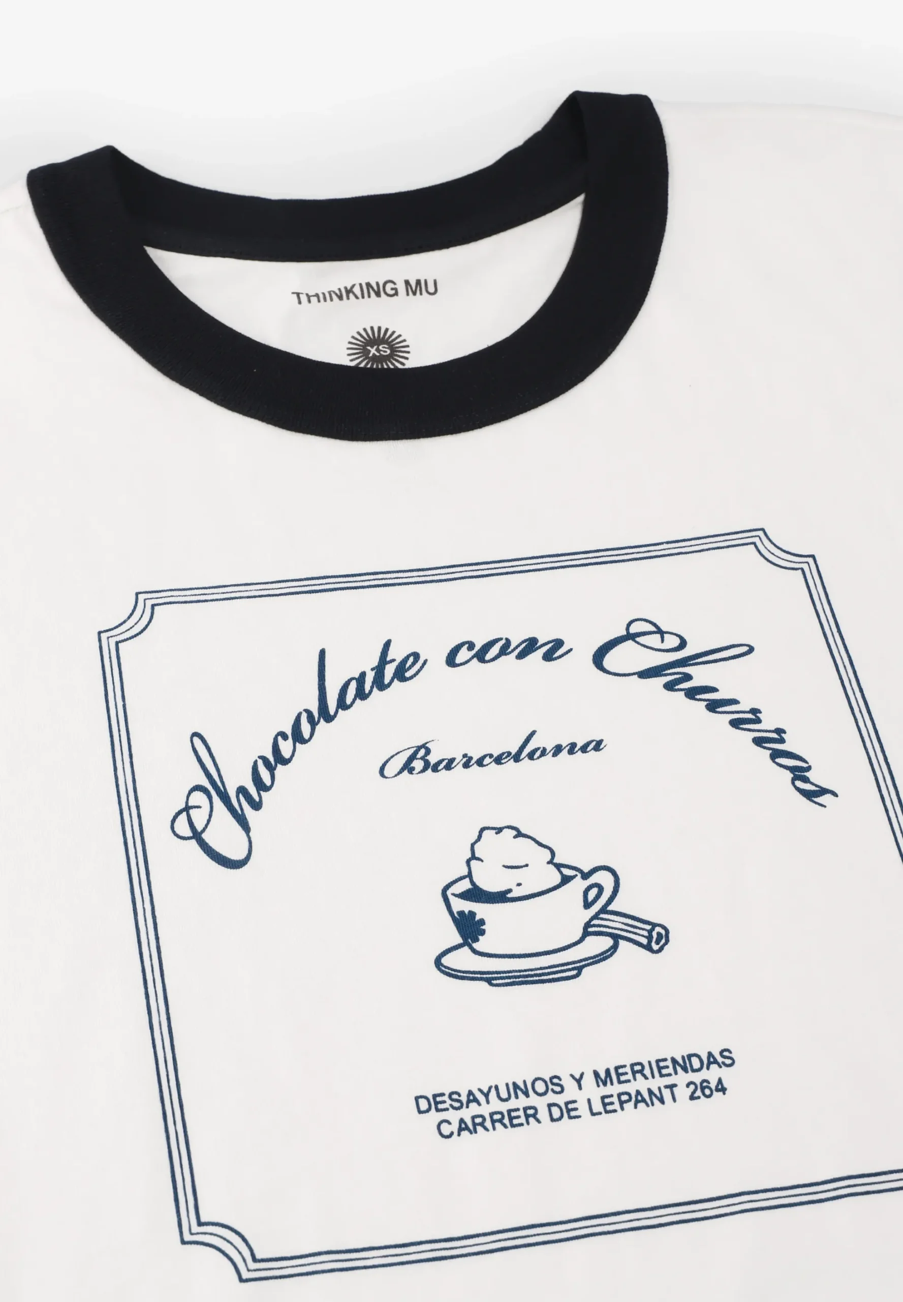 THINKING MU | CAMISETA CHURROS MUJER