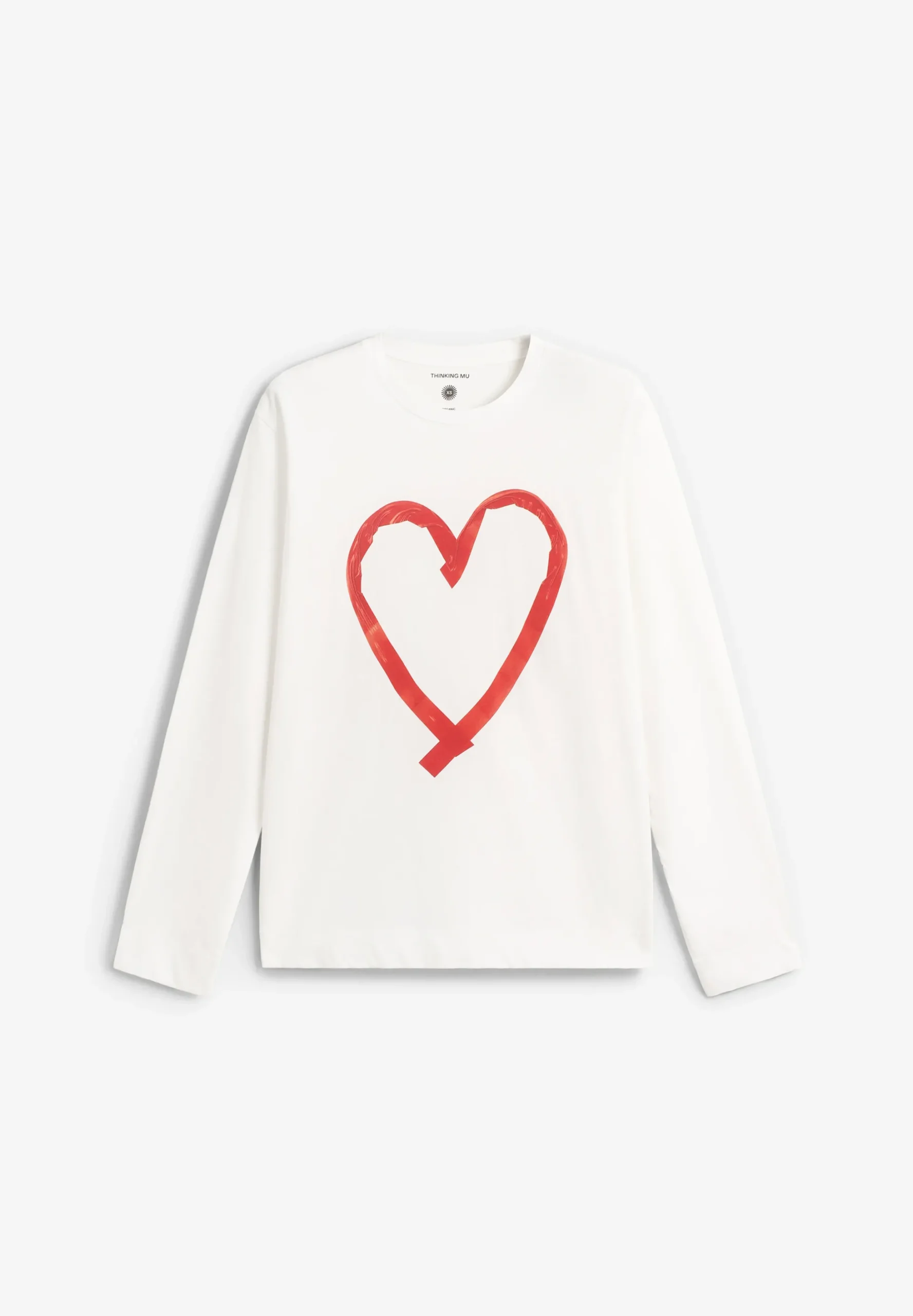 THINKING MU | CAMISETA TAPE HEART MUJER