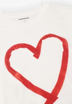 THINKING MU | CAMISETA TAPE HEART MUJER