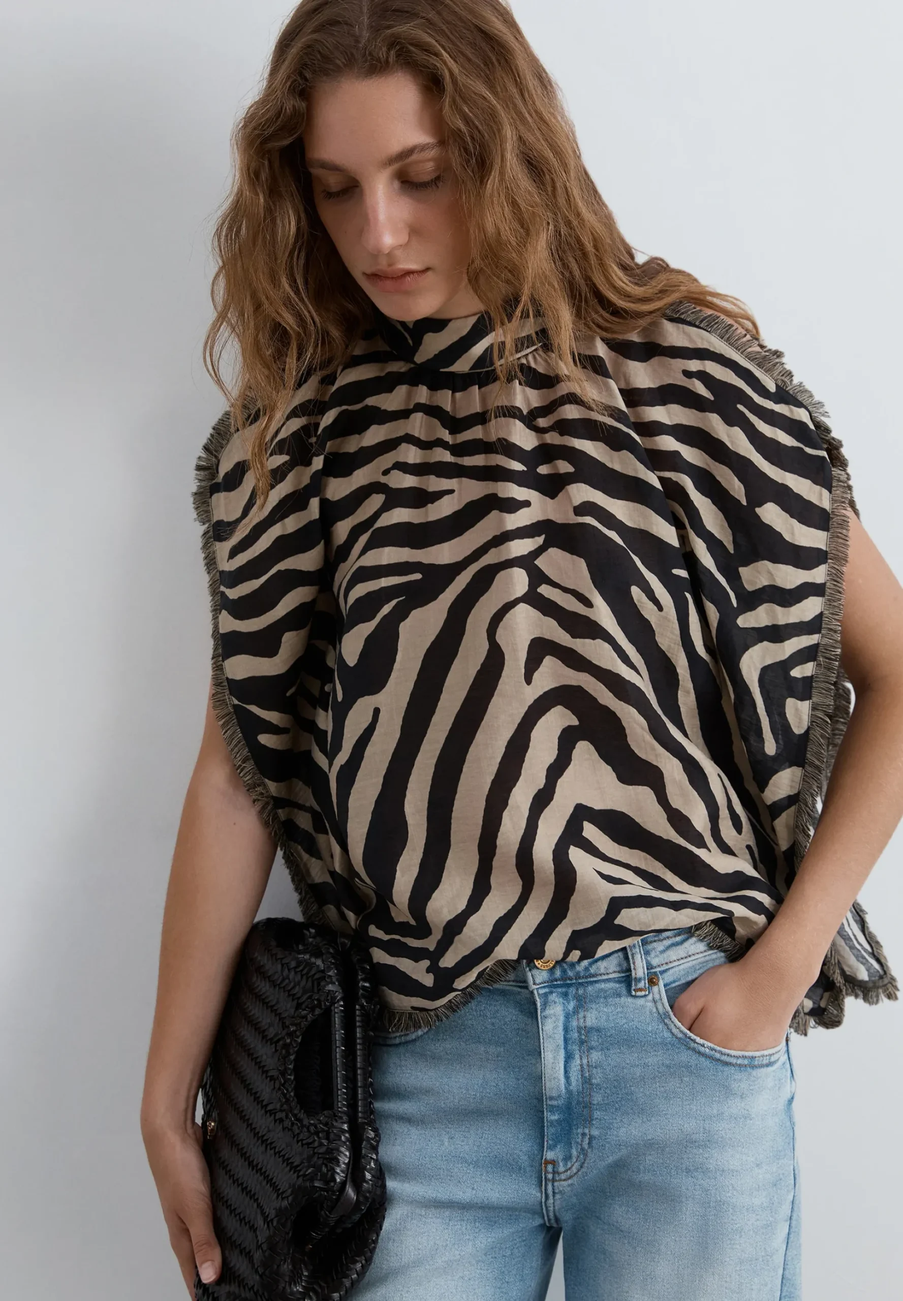 TOP FLECOS ANIMAL PRINT