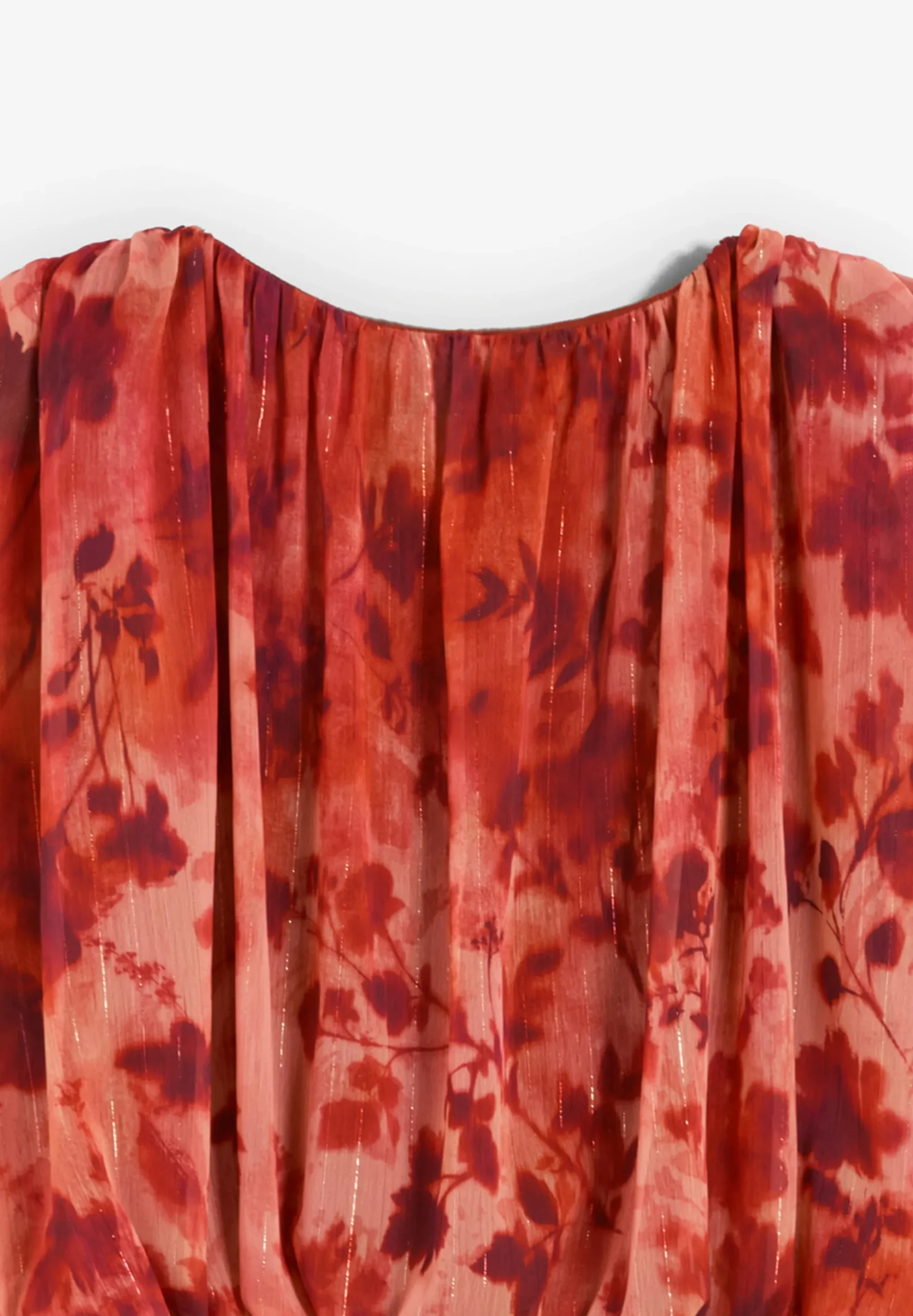 TOP FRUNCIDO ESTAMPADO FLORAL