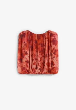 TOP FRUNCIDO ESTAMPADO FLORAL