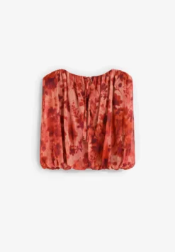 TOP FRUNCIDO ESTAMPADO FLORAL